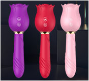 Handheld Rose Tongue Licking Vibrator AS-A27